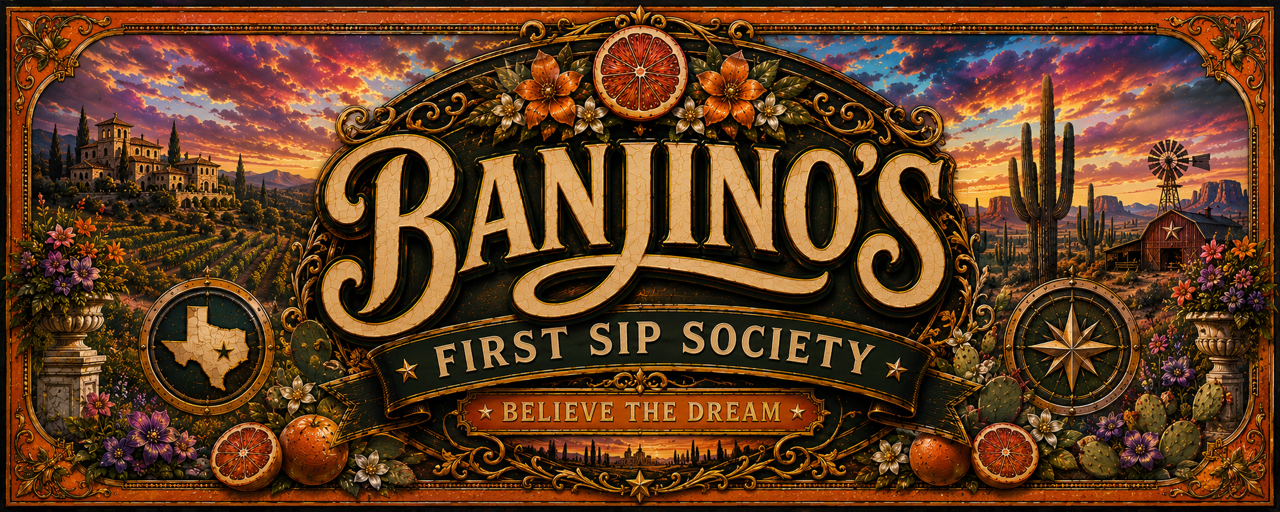 Banjino's First Sip Society — Believe the Dream